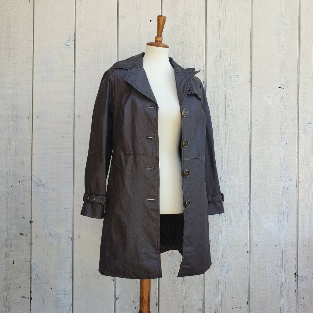 Bradley Bayou Leather Alligator Jacket Size XS
